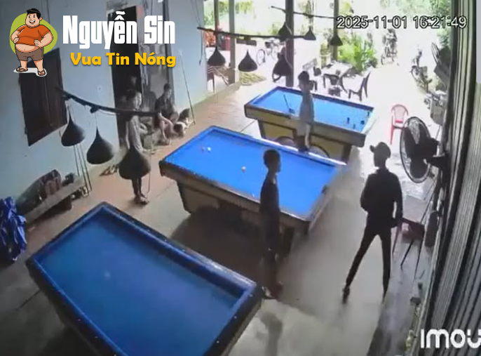 Mâu thuẫn khi chơi bida ở Daklak