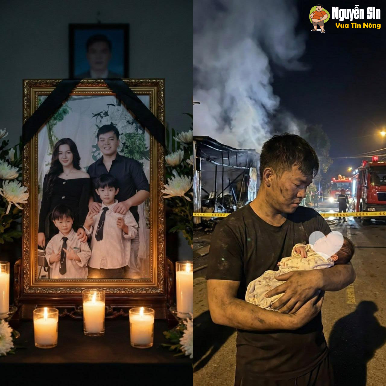 Đăk Lăk 4 ng k qua khỏi…bé sơ sinh sống sót trong vòng tay cha