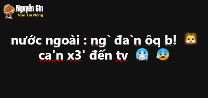 ng` đàn ôq bj x:ư tu? t@n’ côq tv