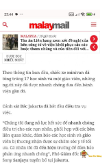 Indonesia : Xe chở bữa ăn miễn phí bất ngờ la:o vào đám đông hs đang làm lễ chào cờ