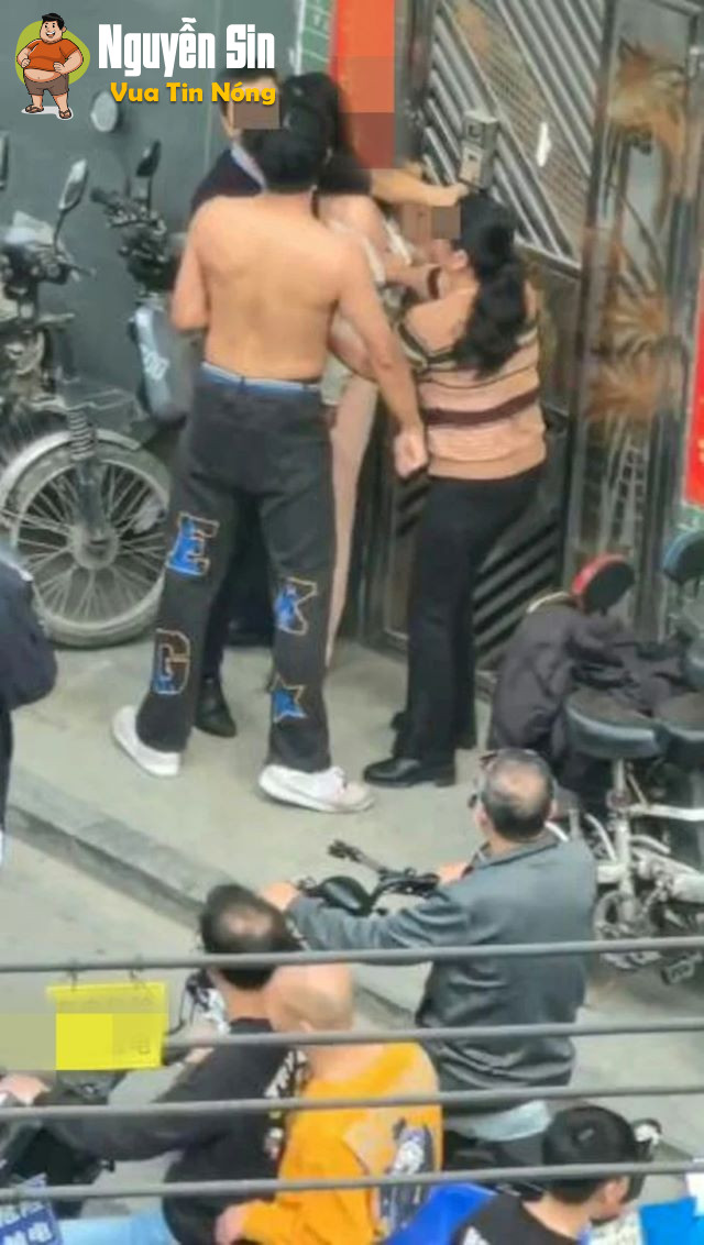 gia đình hỗn chiến ngay giữa phố!!! b..ố…. ngoaitinh với ny của con trai