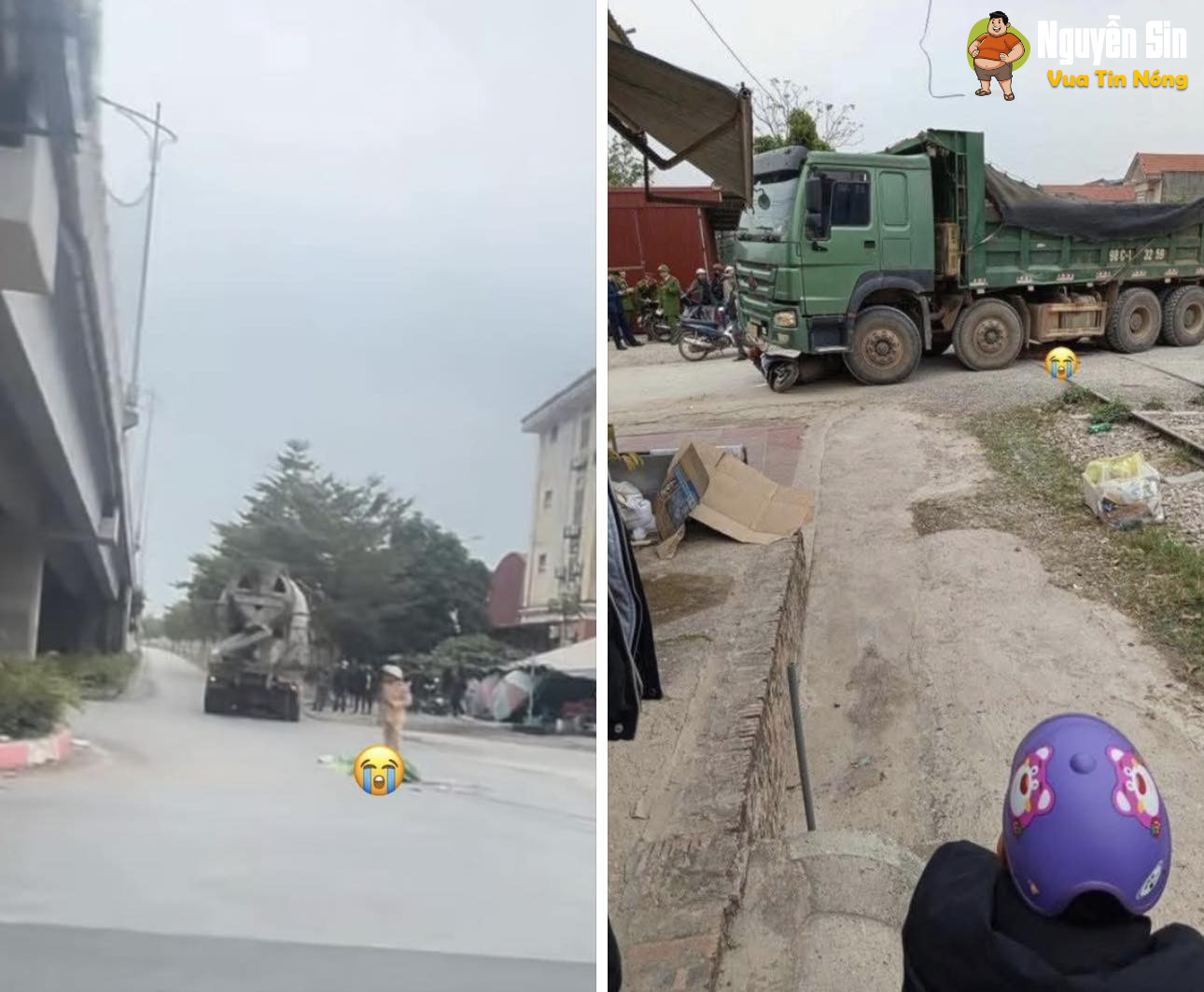 Toàn cảnh hiện trường 2 vụ tn Bắc Ninh